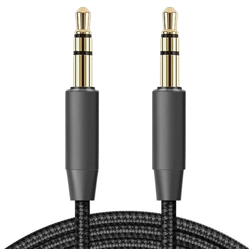 Coiled Oxygen-Free Copper 3.5mm Male-to-Male Stereo Cable