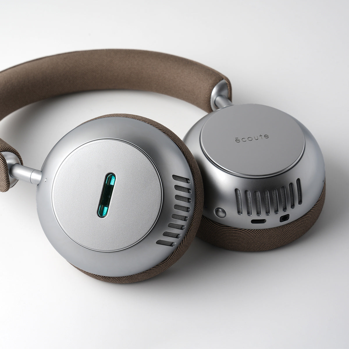 TH1 Satin Aluminum Vacuum Tube Headphones